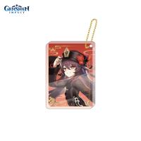 Брелок акриловый Characters Acrylic Block Strap Hutao[ПОДАРКИ]
