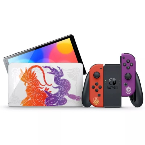 Nintendo Switch OLED Pokemon Skarlet and Violet Edition (Ч) [Б.У NINTENDO SWITCH]