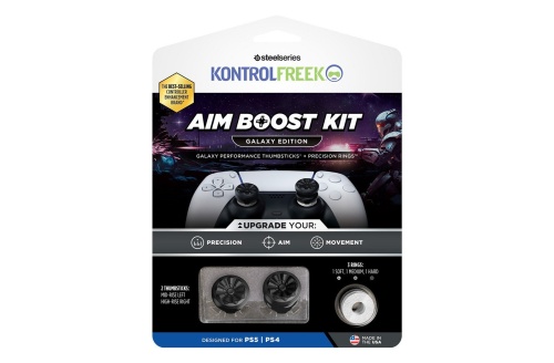 Насадка + прецизионные кольца PS5/PS4 KontrolFreek Aim Boost Kit Galaxy Edition |76 [PLAYSTATION 5 АКСЕССУАРЫ]